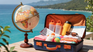 Babytree Surrogacy helps families plan trips, showing care with details like childcare and finances for work or vacation. babytree